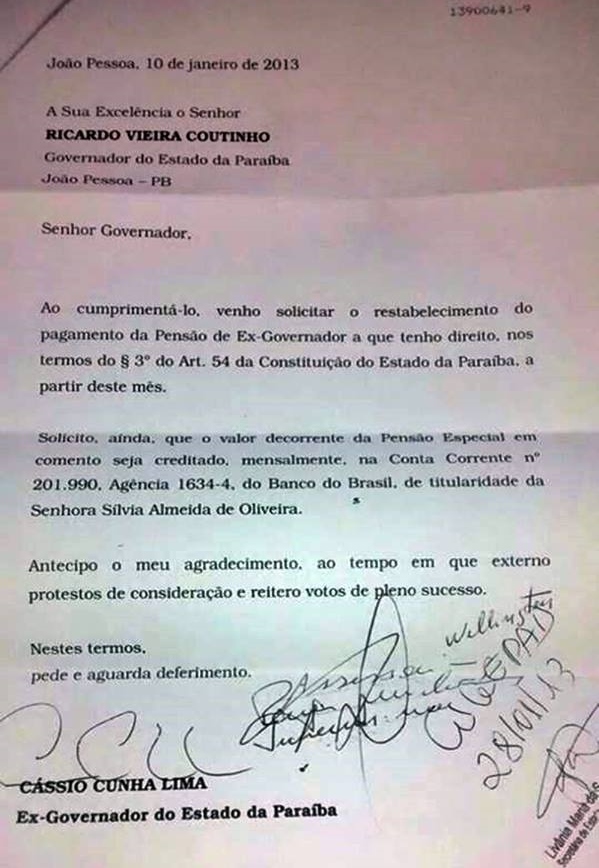 cássio documento super salário