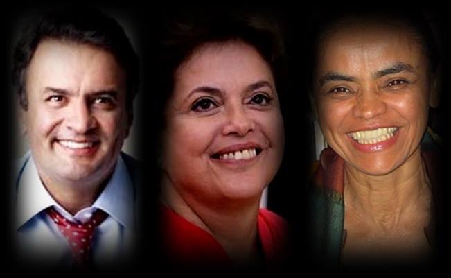 dilma aécio marina datafolha