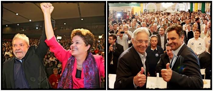 ibope dilma aécio