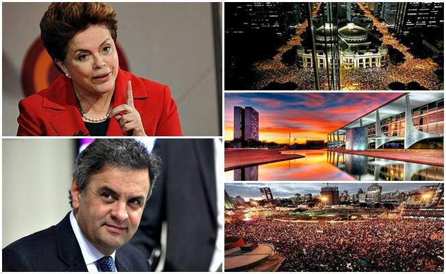 dilma aécio eleições jornadas junho