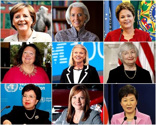 mulheres mais poderosas do mundo 2014