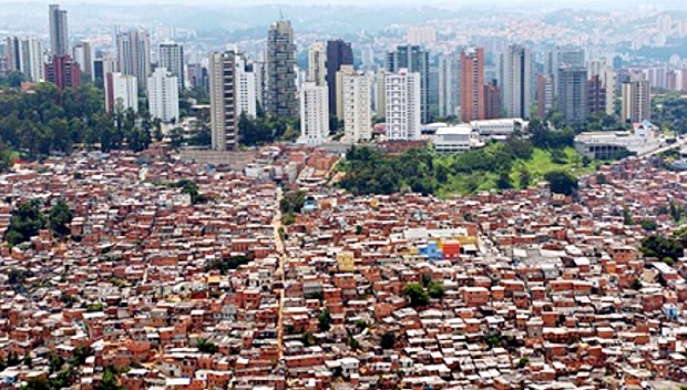 desigualdade social brasil pobre rico