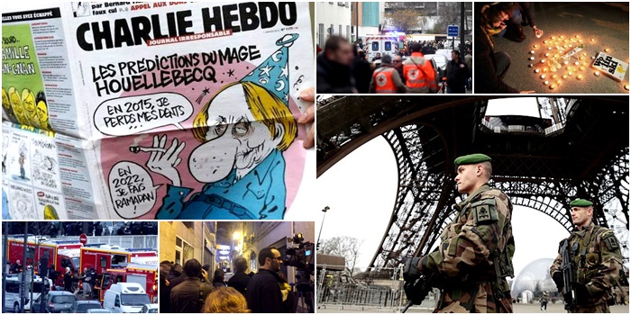 Charlie Hebdo iceberg frança europa