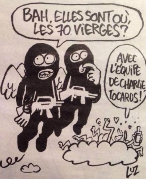 charge charlie hebdo luz