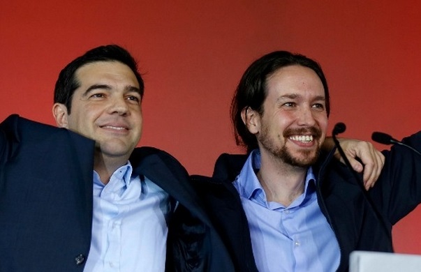 Alexis Tsipras pablo iglecias syriza podemos