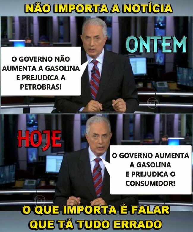 mídia desonesta petrobras globo mídia desonesta