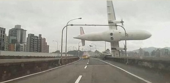 transasia avião queda