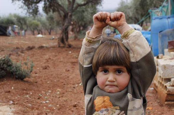 menina síria foto viral