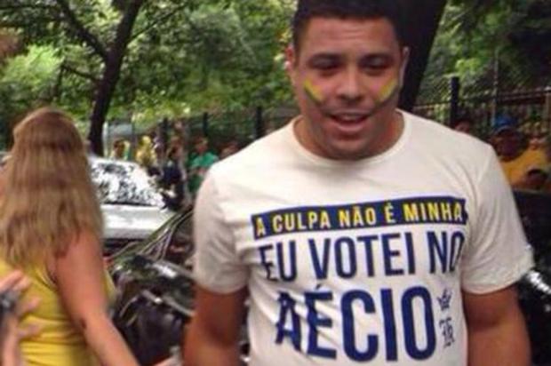 ronaldo votei aécio impeachment dilma