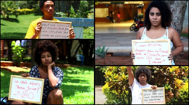 universitários negros racismo projeto preconceito unb