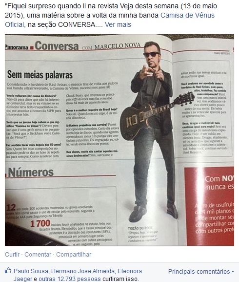 marcelo nova revista veja