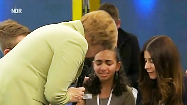 menina palestina angela merkel alemanha