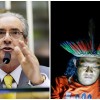 Eduardo Cunha deixa índios no escuro e no calor eduardo-cunha-indios-congresso