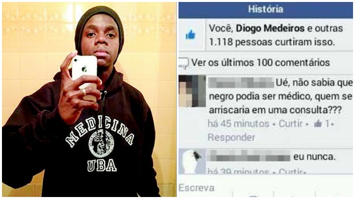 racismo medicina Diogo Medeiros