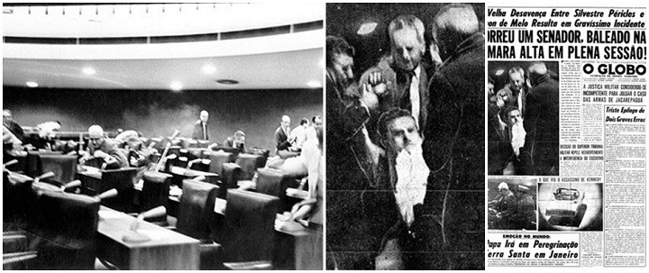 Senado assassinato 1963 Arnon Mello