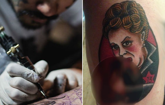tatuador Dilma sexo oral