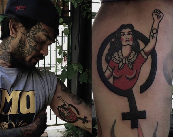 tatuagem Dilma feminismo