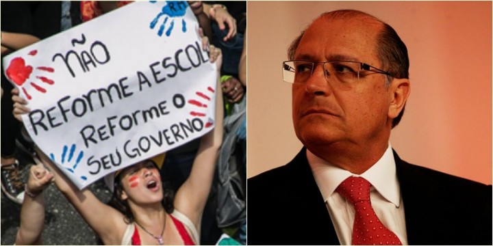 Alckmin escolas fechamento São Paulo