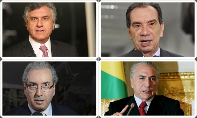 Caiado Temer Aloysio Cunha