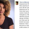 Mais uma atriz é vítima de racismo nas redes sociais racismo-sheron-menezzes