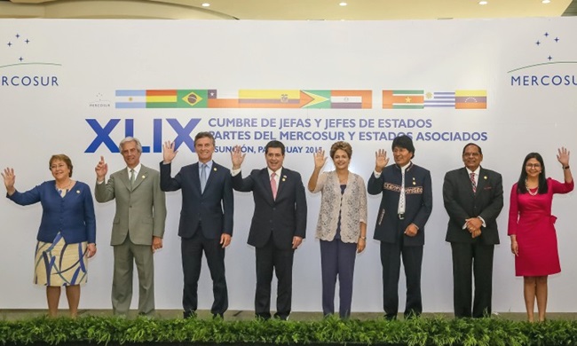 cupula mercosul presidentes america latina conferência