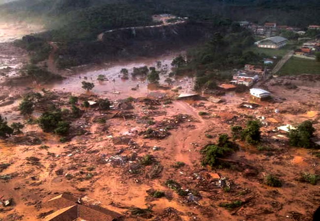 meio ambiente Tragédia em Mariana maior com barragens