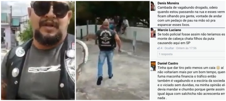 Neonazista agride jovens em São Paulo nordestinos Alexandre Paiva vídeo