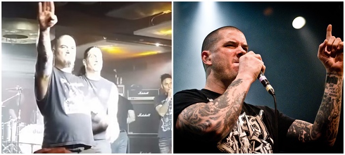 Phil Anselmo saudação nazista