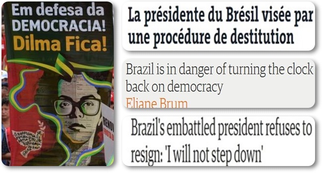 repercussão mídia internacional dilma golpe impeachment 