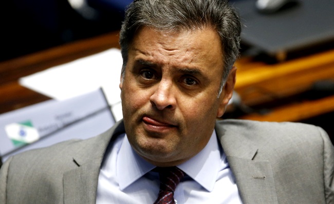 Aécio Neves doação leiroz campanha propina corrupção