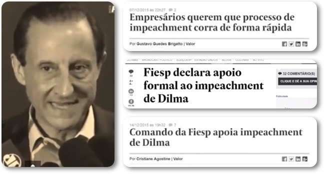 fiesp empresários golpe dilma regime militar ditadura