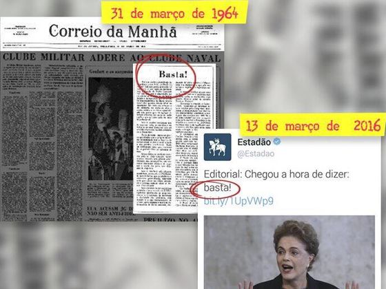 golpe 1964 2016 dilma jango