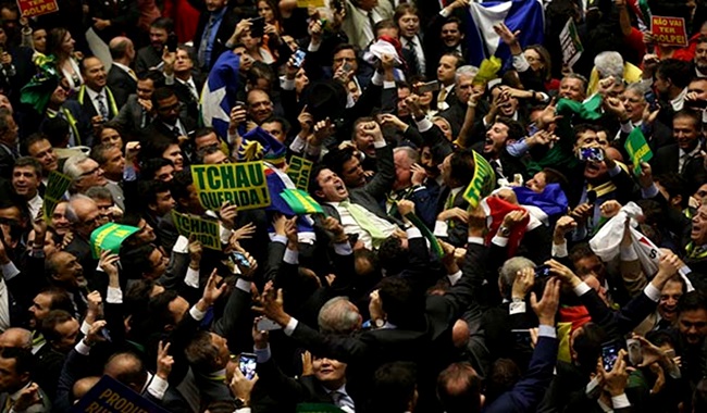 palavras mais citadas deus deputados impeachment 