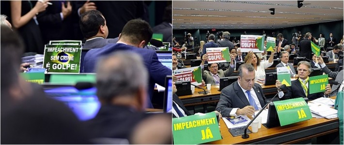 comissão do impeachment dilma votos