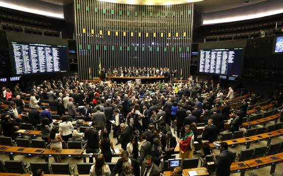 sessao impeachment ao vivo votação