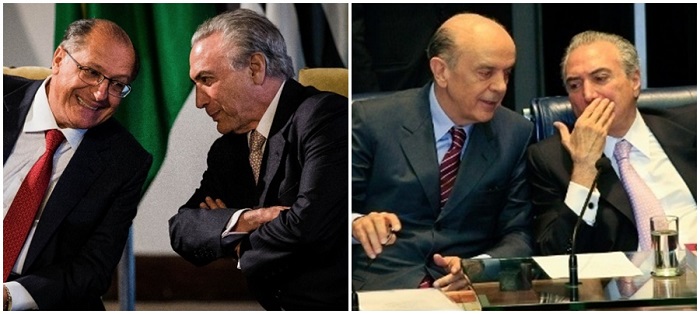Michel Temer PSDB serra alckmin