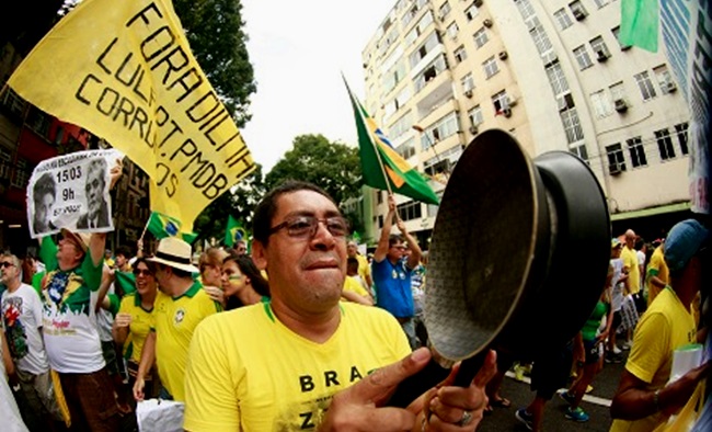 direita manifestaÃ§Ã£o panelas corrupÃ§Ã£o Ã³dio pt