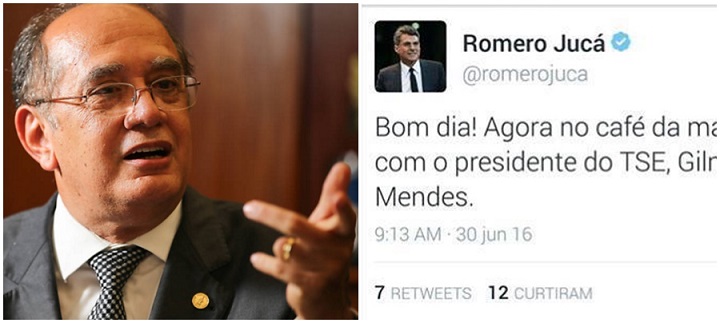 gilmar mendes café manhã jucá