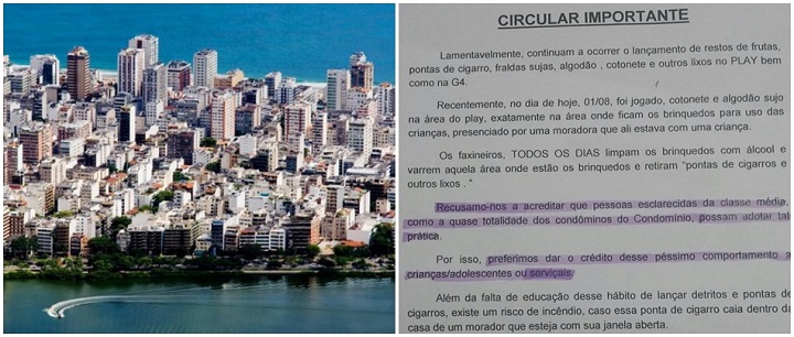 condomínio ipanema preconceito rj