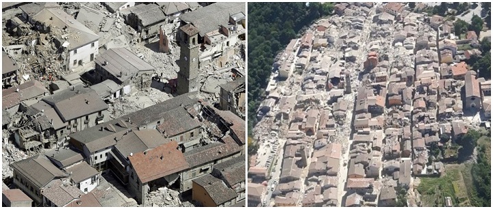 terremoto tragédia itália