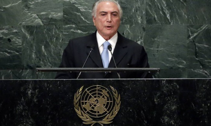 Michel Temer ONU discurso