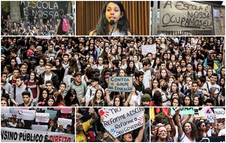 escolas ocupadas brasil universidades