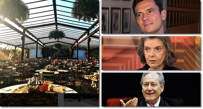 Empresa corrupta banca evento juízes resort moro Cármen Lúcia Lewandowski 