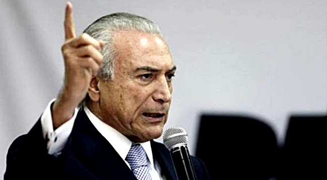 michel temer irritado ocupações estudantes