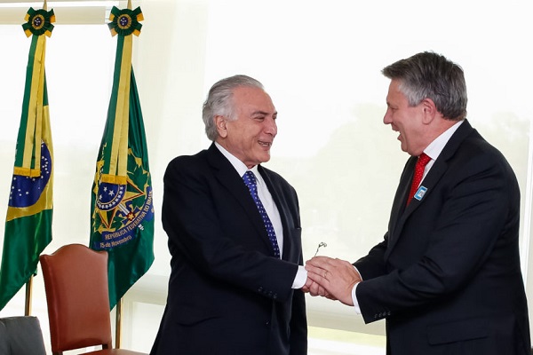 presidente da shell temer pré-sal