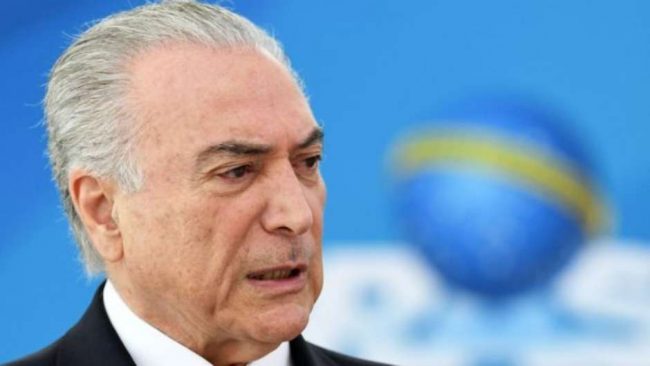 Michel Temer renuncia eleições diretas