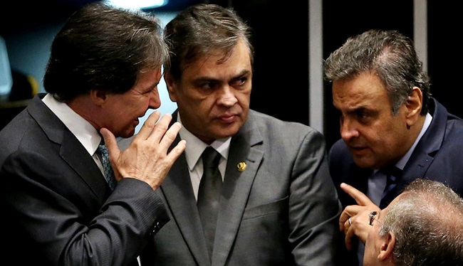 aliança psdb pmdb cássio eunício aécio renan