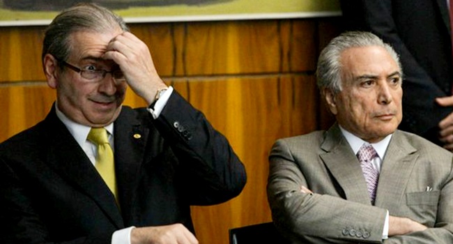 Eduardo Cunha desmente Michel Temer lava jato sérgio moro