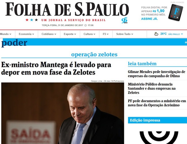 imprensa não destaca absolvição Guido Mantega