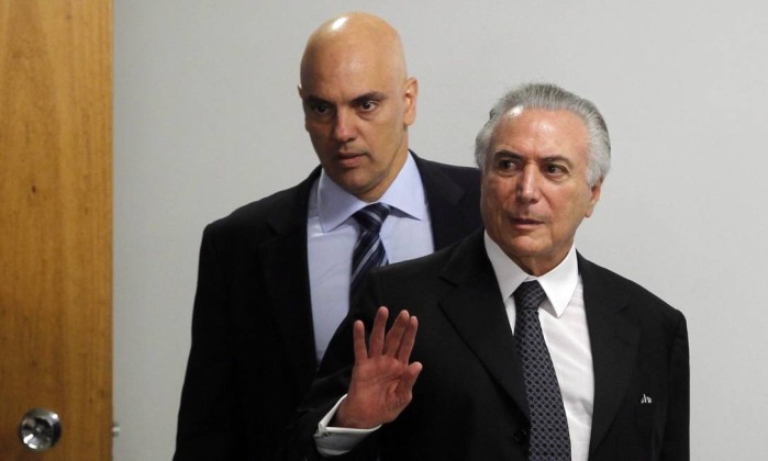 Alexandre de Moraes Michel Temer STF